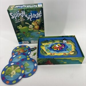 Splish Splash Game‎ Gamewright 2011 Kids Family Childrens Wooden Board Game